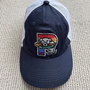 PORTLAND SEA DOGS Pride Adjustable Baseball Hat Cap Boston Red Sox minor Maine
